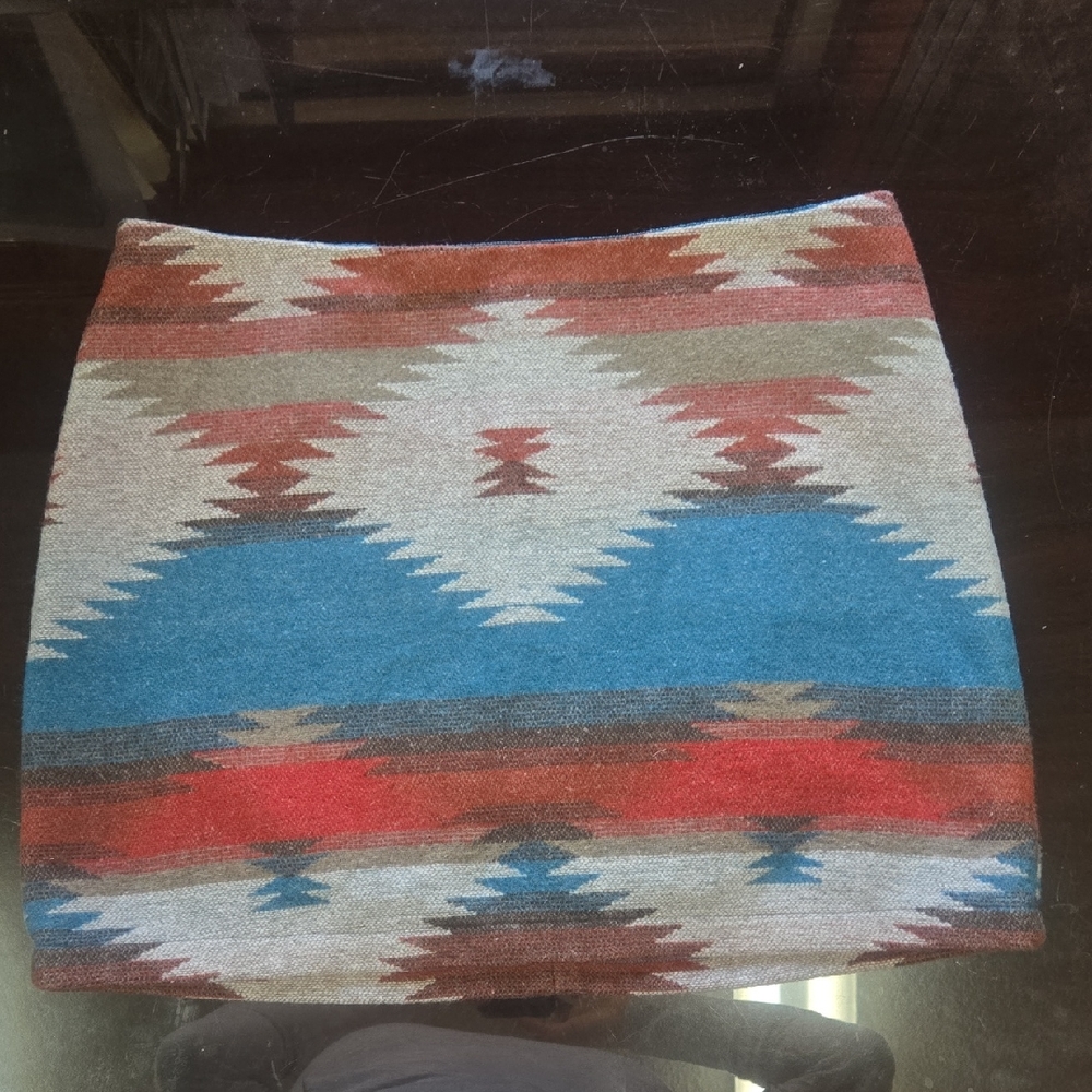 Multicolor Patterned Women's Skirt